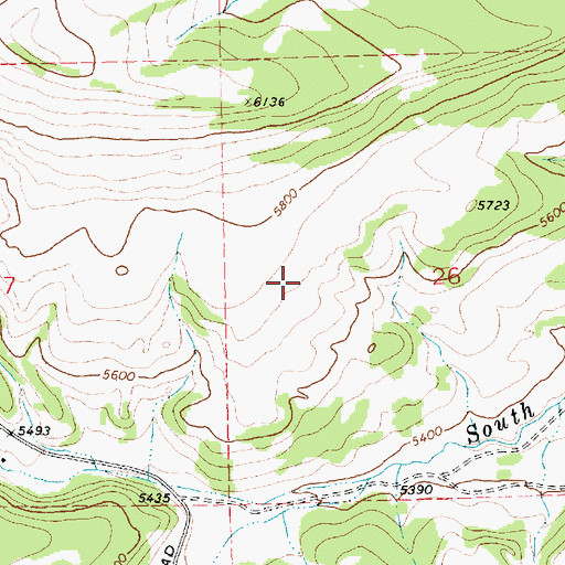 Topographic Map of Morrison School (historical), MT
