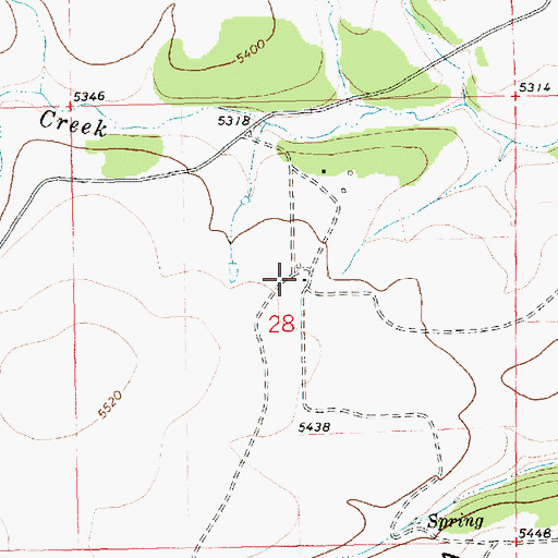Topographic Map of Alaska Bench (historical), MT