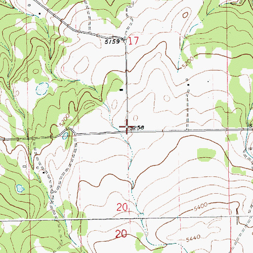 Topographic Map of Natal School (historical), MT