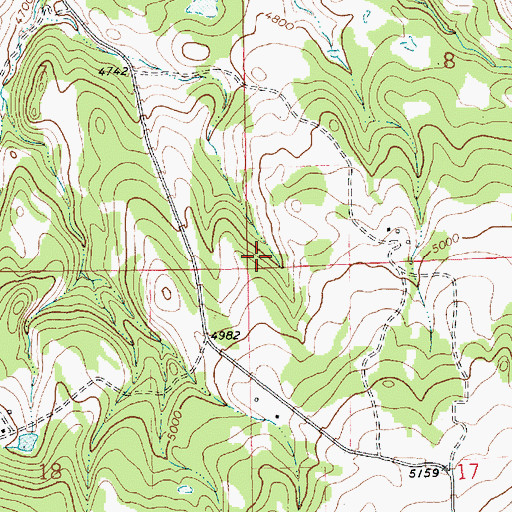 Topographic Map of Upper Paradise School (historical), MT