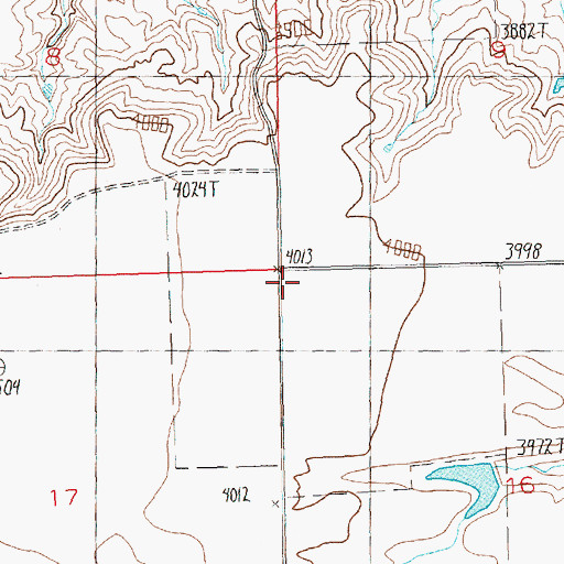 Topographic Map of Maddox School (historical), MT