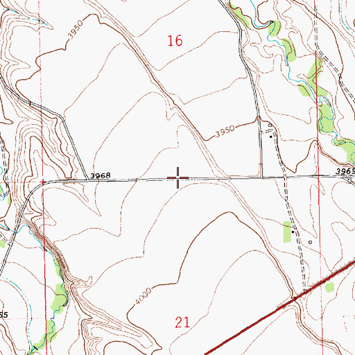 Topographic Map of Jenni School (historical), MT