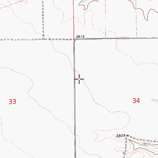 Topographic Map of Smart School (historical), MT