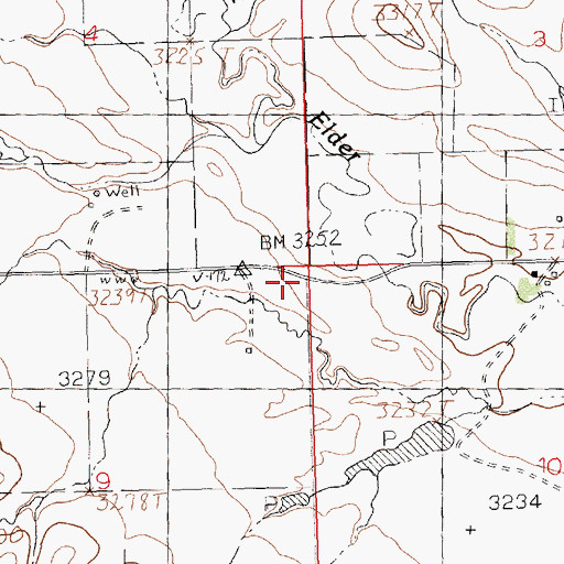 Topographic Map of Boulevard School (historical), MT
