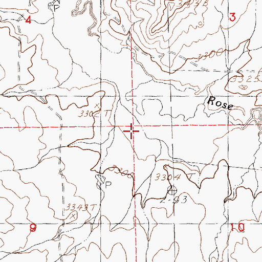 Topographic Map of Wilson School (historical), MT