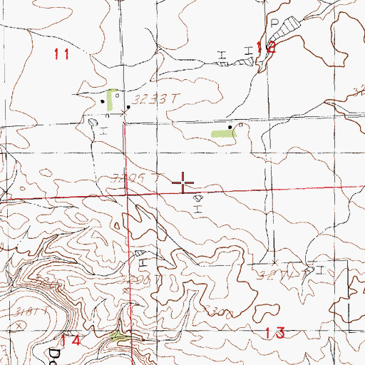 Topographic Map of Hoover School (historical), MT