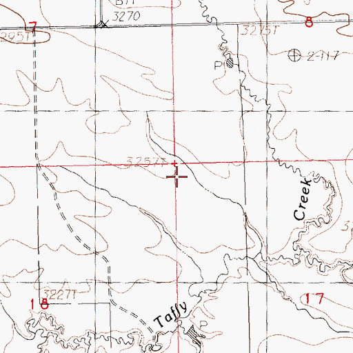 Topographic Map of Farr View School (historical), MT