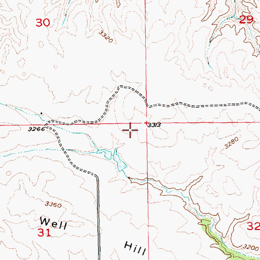 Topographic Map of Robinson School (historical), MT