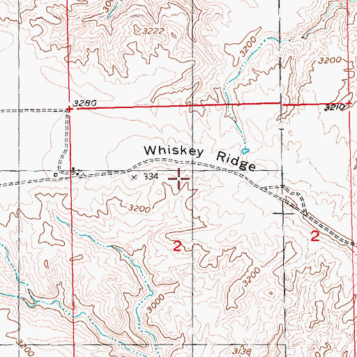Topographic Map of Gibbons School (historical), MT