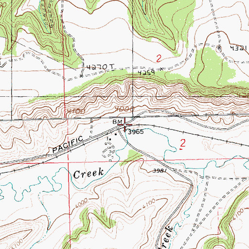 Topographic Map of Brodie (historical), MT