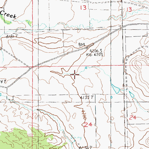 Topographic Map of Fort Maginnis (historical), MT