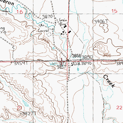Topographic Map of Emory (historical), MT