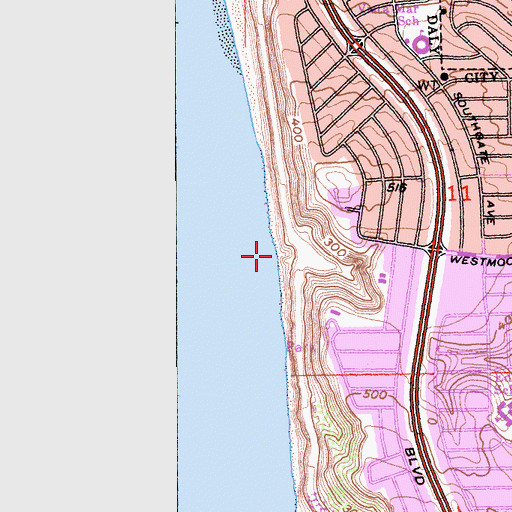 Topographic Map of Daisaku Ikeda Canyon, CA