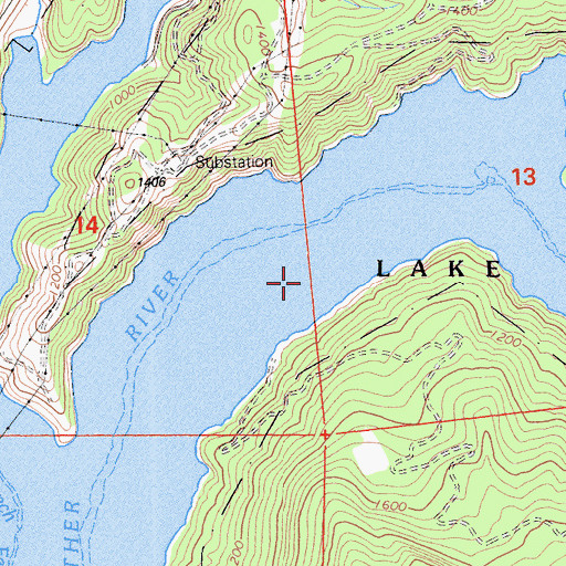 Topographic Map of Las Plumas (historical), CA