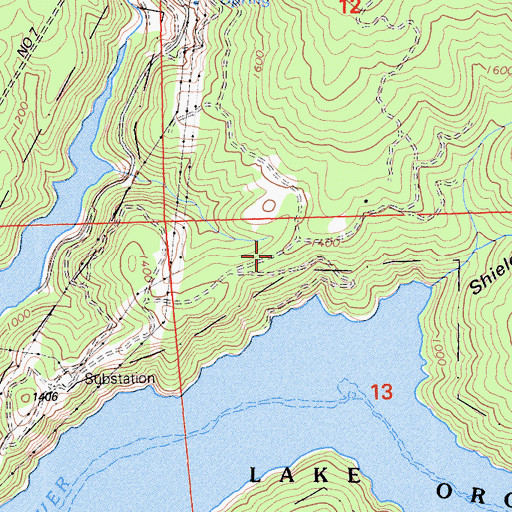 Topographic Map of Pipers (historical), CA