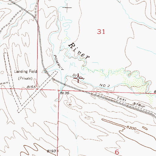 Topographic Map of Pomroy Ditch Number 2, CO