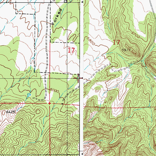 Topographic Map of Royal Gorge Quarry, CO