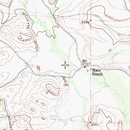 Topographic Map of Clear Creek, CO