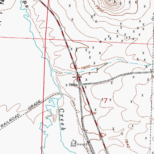 Topographic Map of Stroelhke Mine, CO