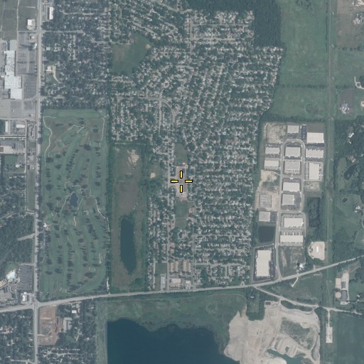 Aerial/Satellite Image of Golfview Elementary School, IL