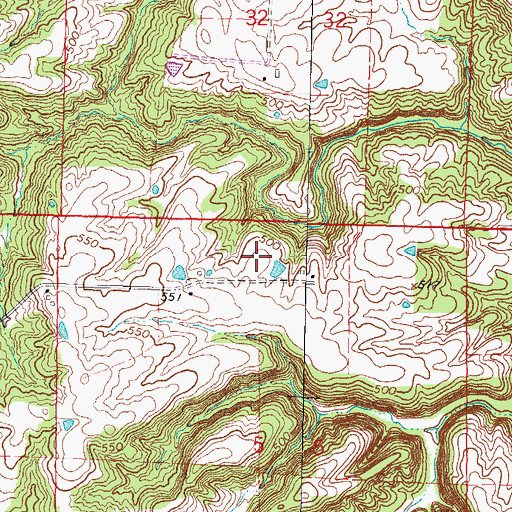 Topographic Map of McLane School (historical), IL
