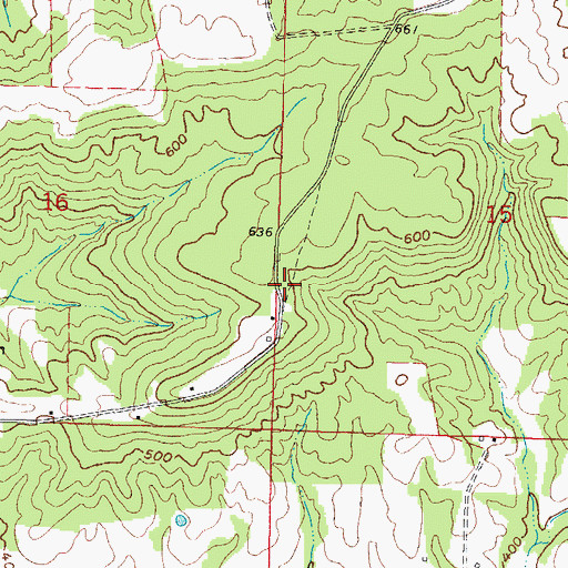 Topographic Map of Harper School (historical), IL