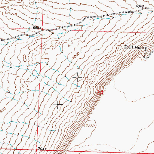 Topographic Map of Yore Number Twenty-three Mine, WY
