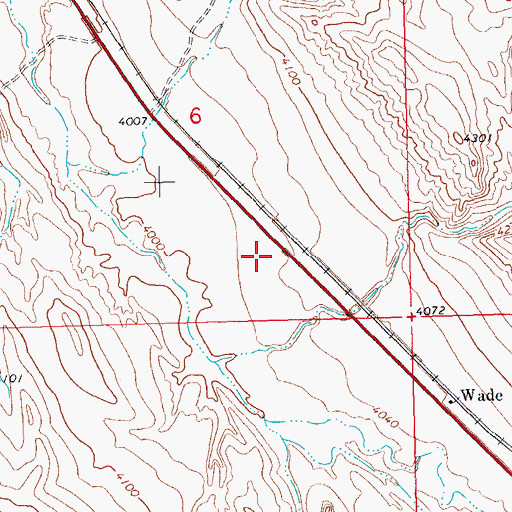 Topographic Map of Musgrave Post Office (historical), MT