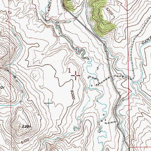 Topographic Map of Plummer School (historical), MT