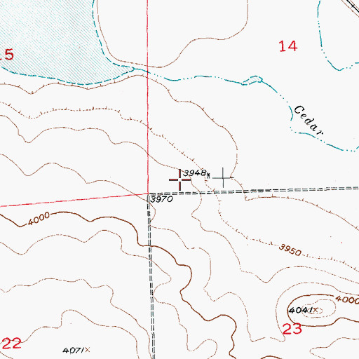 Topographic Map of Stillwater Post Office (historical), MT