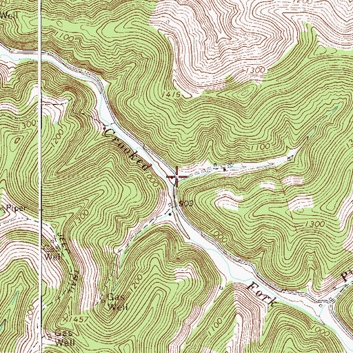 Topographic Map of Progress (historical), WV