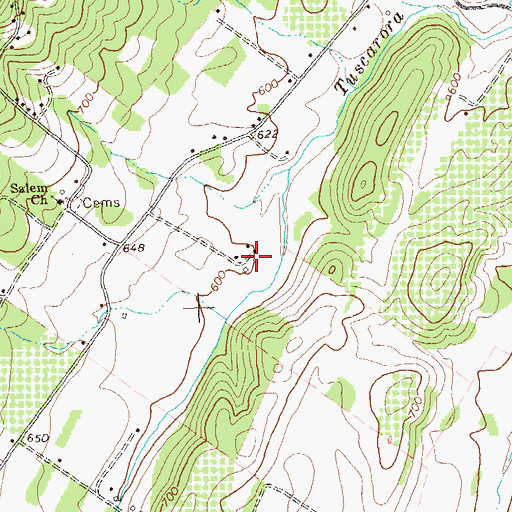 Topographic Map of Berkeley County Home (historical), WV