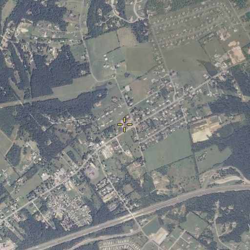 Aerial/Satellite Image of Falling Waters Post Office, WV