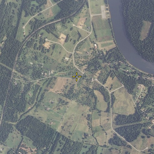 Aerial/Satellite Image of Little Georgetown Cemetery, WV