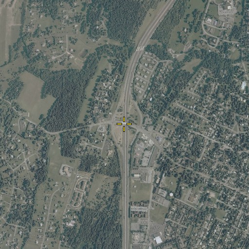 Aerial/Satellite Image of Exit 13, WV