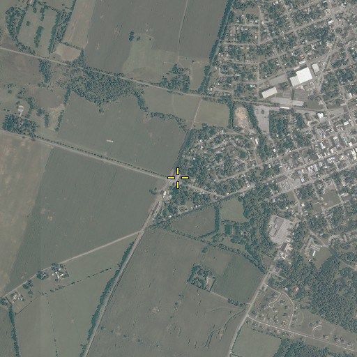 Aerial/Satellite Image of Eagle Avenue School (historical), WV