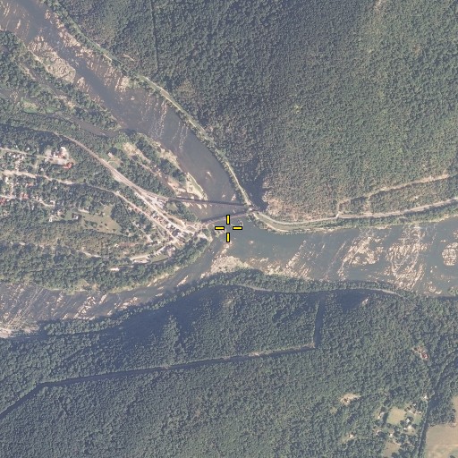 Aerial/Satellite Image of Potomac Ferry (historical), WV