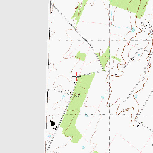 Topographic Map of Swimley School (historical), WV