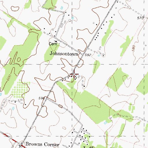 Topographic Map of Wiltshire School (historical), WV