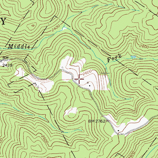 Topographic Map of New Mayton School (historical), WV
