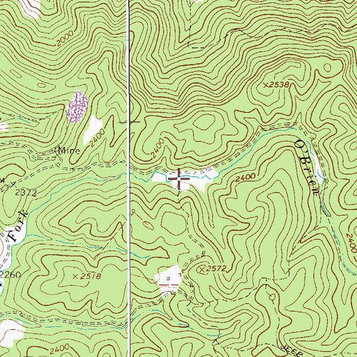 Topographic Map of Norman School (historical), WV