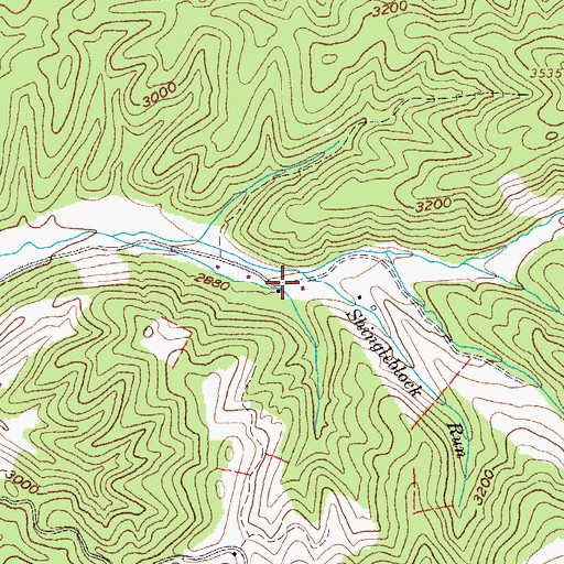 Topographic Map of Salisbury School (historical), WV