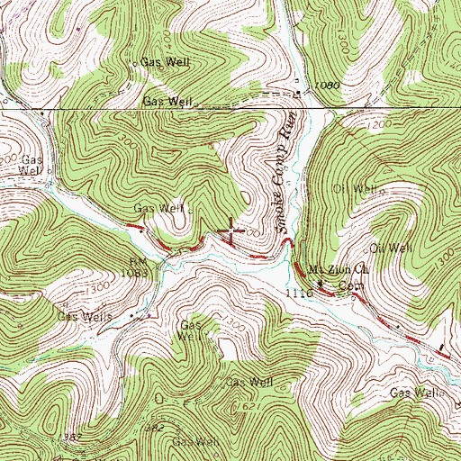 Topographic Map of Straley School (historical), WV