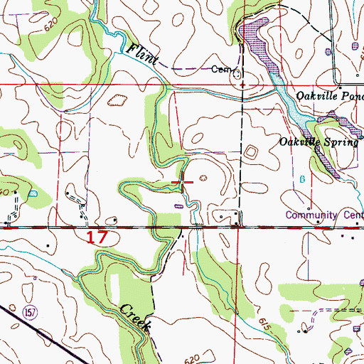 Topographic Map of Wallace Bridge (historical), AL
