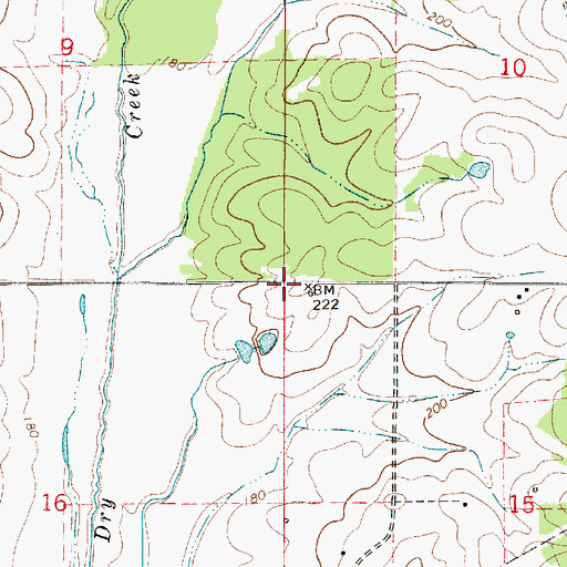 Topographic Map of McCorkle (historical), AL
