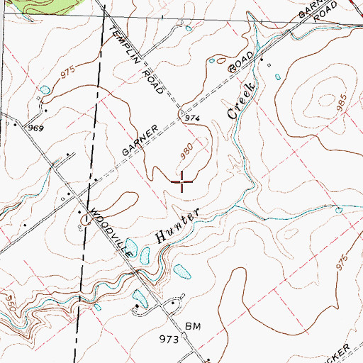 Topographic Map of Bott Wildlife Area, OH