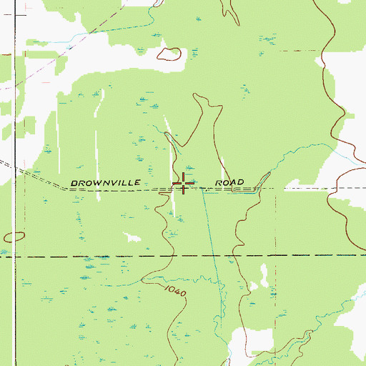 Topographic Map of New Lyme Wildlife Area, OH