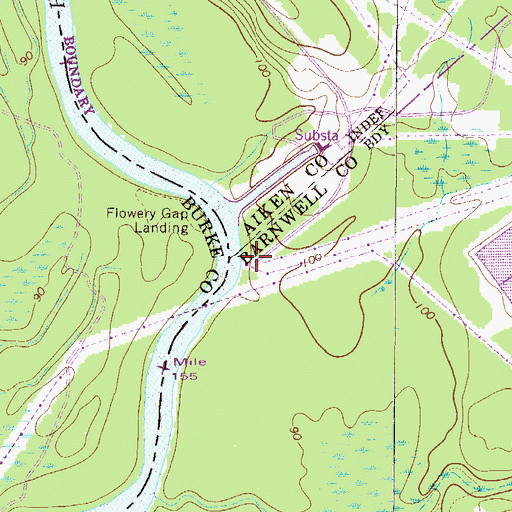Topographic Map of Pump House Number 5, SC