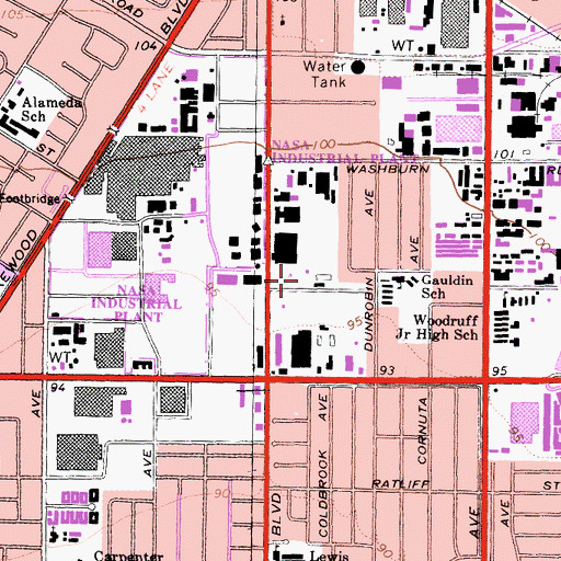 Topographic Map of Independence Park, CA