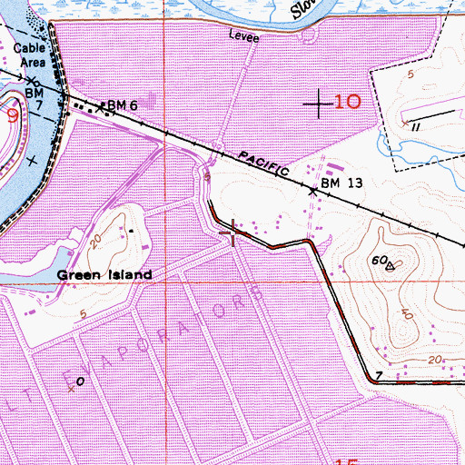 Topographic Map of Duttons Ranch, CA